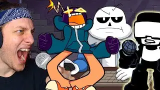 Friday Night Funkin ama Undertale de var. Whitty vs Tankman Animasyonu