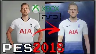 Como criar o uniforme 2018/19 do Tottenham PES2018