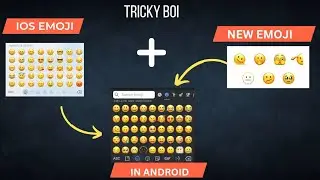 How to get new emojis and Apple emoji in Android phone latest one 2023|Naya emoji kaise laye|