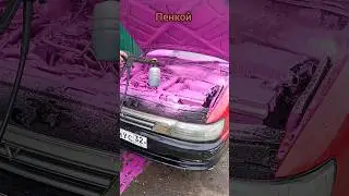 Моем двигатель автомобиля