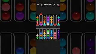 Ball Sort Color Water Puzzle Solution Level 1137