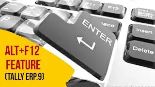 Use of ALT+F12 Function in Tally.ERP9/range function in Tally /s.no-241