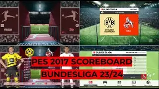 PES 2017 | SCOREBOARD BUNDESLIGA 2023/2024 | PC