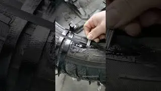 Tire Side Wall Repair   #automobile