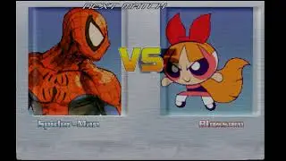 Mugen 1.0 Request#69 - MVC2 Spiderman vs DG Blossom (Watch Mode)