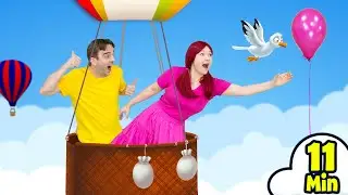 Hot Air Balloon song with Do & Remi - Kids Songs & Nursery Rhymes