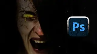 How to make a photo scary with Photoshop | Photoshop learning free