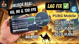 Unlock 120 FPS / 90 FPS in PUBG 3.7 Update 😱 | Unlock 120 FPS / 90 FPS in BGMI 3.7⚡NO ROOT NO BAN 💯