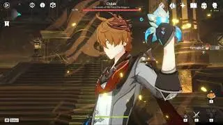 childe is least adept with the bow and that is exactly why he uses it