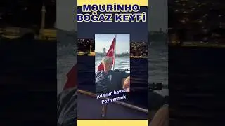 MOURİNHO BOĞAZ KEYFİ #josemourinho #fenerbahçe #shorts