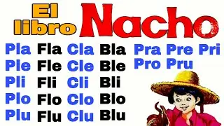 El libro Nacho para aprender a leer fácil y rápido. 🅰️📕📖🅱️