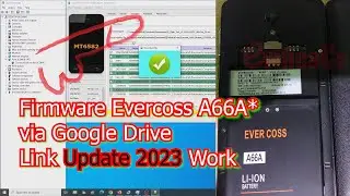 Flash Firmware Evercoss A66A* Bintang via SP FlashTool