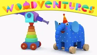 WOODVENTURES 🎂🎁 BIRTHDAY 🎁🎂 Educational Cartoon Series for Preschoolers