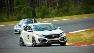 Stock FK8 Civic Type R Ridge Motorsports Park best lap 1:56.0