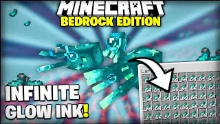 1.18 GLOW INK FARM TUTORIAL IN MINECRAFT BEDROCK (MCPE, XBOX, PS, SWITCH, PC)