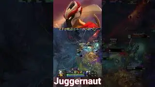 When Juggernaut farm Hero instead of creeps 🔥Easy 2300 Golds🔥 #dota2 #shorts #Rampage