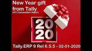 tally erp 9  rel 6 5 5 - KFC Computation