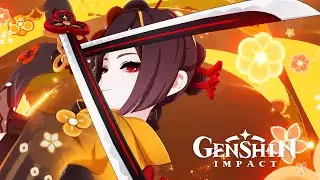 Chiori Character Trailer, Gameplay, Idle Animations & Skills | Genshin Impact 4.5