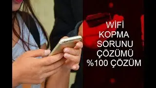 İOS Wifi Kopma Sorunu Çözümü | %100 ÇÖZÜM
