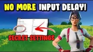 How To Get NO INPUT DELAY on Fortnite!