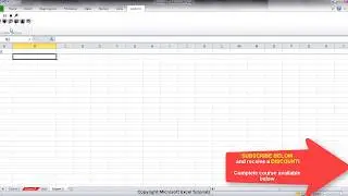 Microsoft Excel Tabs and Sheets Navigation - Create a new sheet in Excel