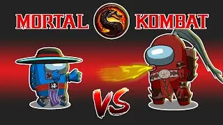 Mini Crewmate Kills Mortal Kombat | Among Us