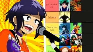 AVALIANDO AS ABERTURAS DE BOKU NO HERO ACADEMIA - Tier list