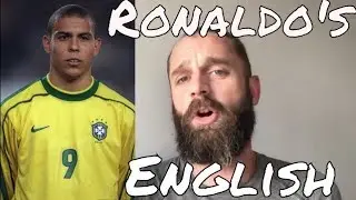 Analysing Ronaldo's English