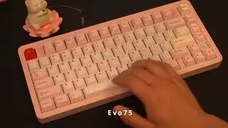 Evo75 vs Rainy75 vs Bridge75 | 75% Keyboard Sound Comparison