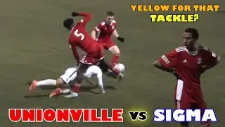 "Yellow CARD for OPEN LEG SURGERY???" Sigma FC vs Unionville Milliken SC!