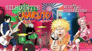 SILHOUETTE NARUTO Cover FULL VERSION with 140 CHARACTERS NAME