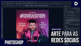 (EINSTEIN) Como fazer uma arte para as redes sociais no Photoshop CC - Marketing Digital
