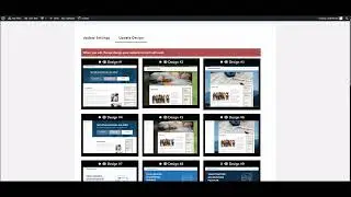 Changing website design with easy edit