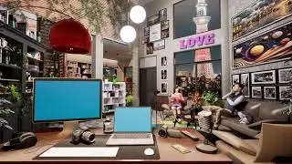 Blue Screen 3D Models Animation 504
