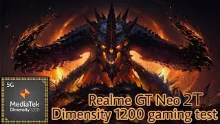 Diablo Immortal, Dimensity 1200, Максимальные настройки графики, 40мин геймплей с счётчиком фпс.
