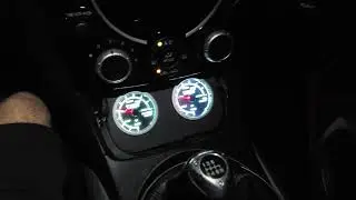 Rx8 DIY ashtray gauge pod completed