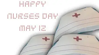 MAKE A NURSES CAP IN 5 EASY STEPS #nursesdayspecialcraftmalayalam # nursesdaycraft