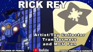 Live Interview with Rick Rey, Artist, Toy Collector, Transformers and MCU fan #transformers #mcu