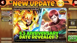 NxB NV : New Update Adult Gaara & Naruto Light Rekits | 4.5 Anniversary Date Revealed ?