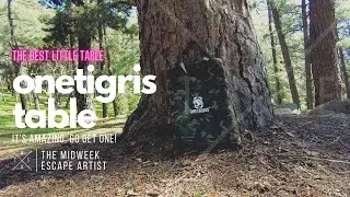 The best little camp table? I've found it! The Onetigris steel camp table get's a big thumbs up!