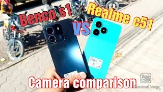 Benco s1 vs Realme c51 camera comparison|50mp vs 48mp |Tech Attentive