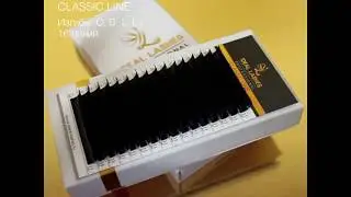 Черные ресницы для наращивания ресниц IDEAL LASHES