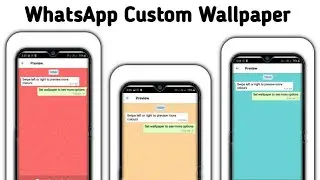 How to Set WhatsApp Custom Wallpaper in  Individual Chats | WhatsApp Big Update 2020 |