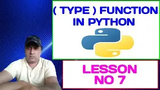What is Type function in Python|How To Check Type in Python|Learn Python|Python Basic|Munsab Ali