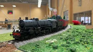 Model Trains (H0 scale) at Fagerås Hallen | Sweden