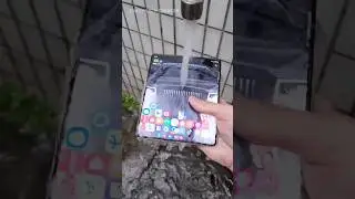 Samsung Galaxy Z Fold 5  💦 Test | Galaxy Z Fold 5 Waterproof Test 💦 #shorts #viral #shortvideo
