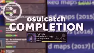 I completed osu!catch