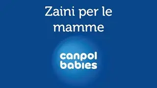 Zaini per le mamme CANPOL💙