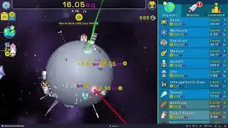 Planet Evolution: Idle Clicker gameplay