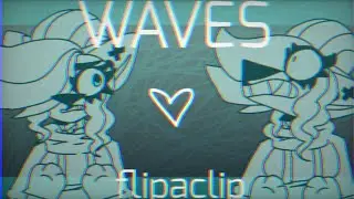 WAVES //Animation Meme// [VENT] (flipaclip) -Tweening-